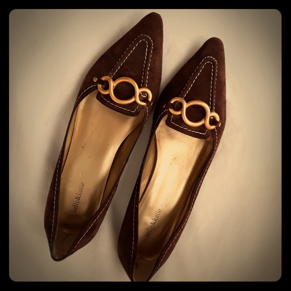 Kelly & Katie Suede Low Heel